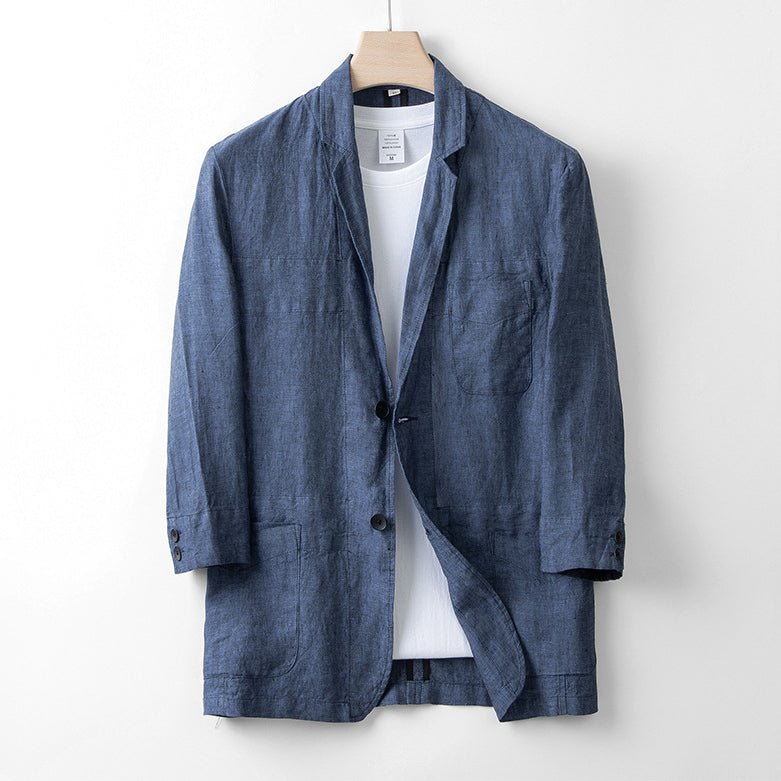 Jack Washington Crete Premium Linen Blazer - Infinityloyal