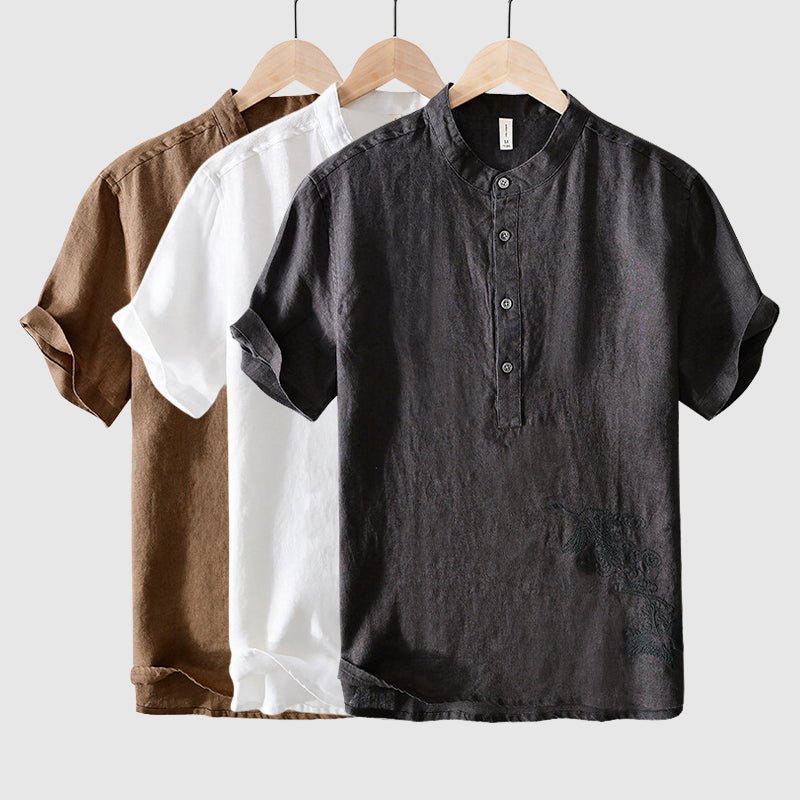 Jack Washington Hermes Linen Shirt - Infinityloyal