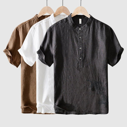 Jack Washington Hermes Linen Shirt - Infinityloyal