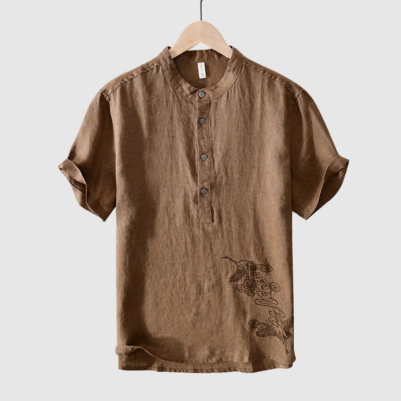 Jack Washington Hermes Linen Shirt - Infinityloyal