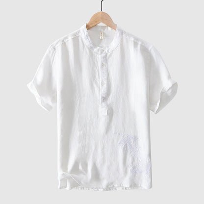 Jack Washington Hermes Linen Shirt - Infinityloyal