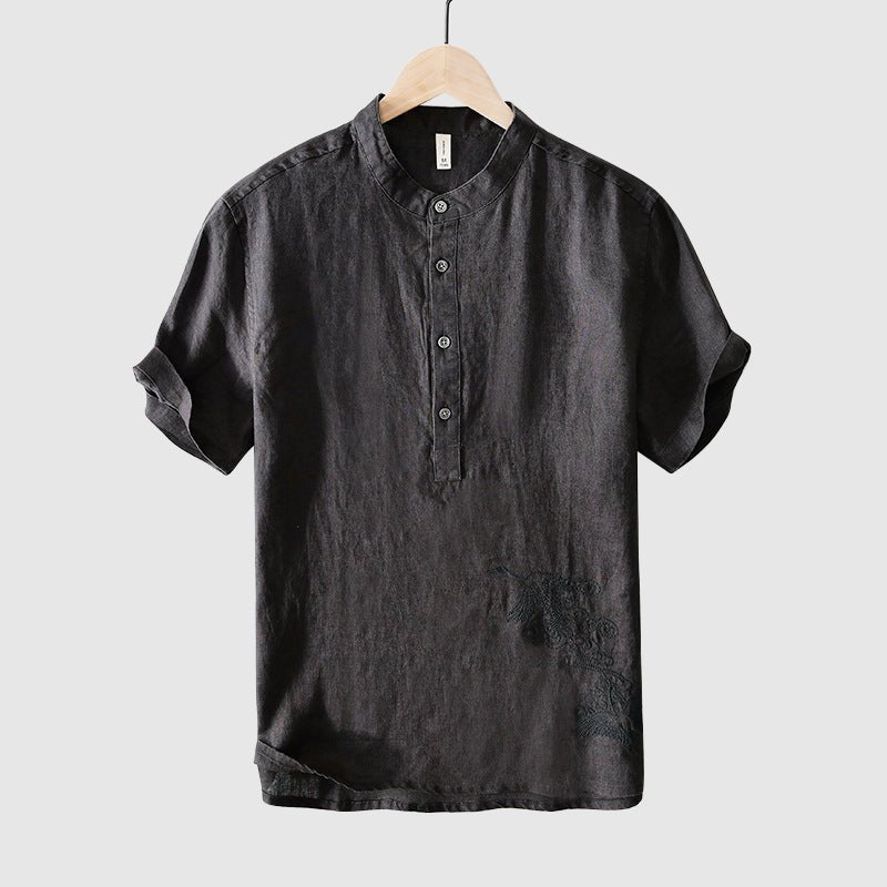Jack Washington Hermes Linen Shirt - Infinityloyal