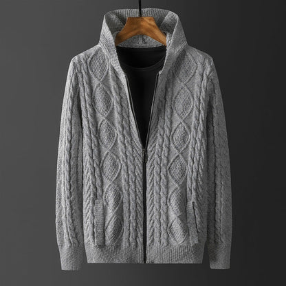 Jack Washington Hooded Knit Cardigan - Infinityloyal