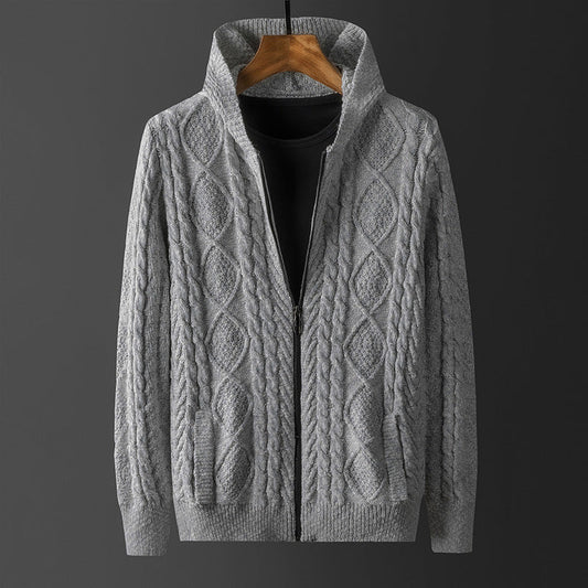 Jack Washington Hooded Knit Cardigan - Infinityloyal