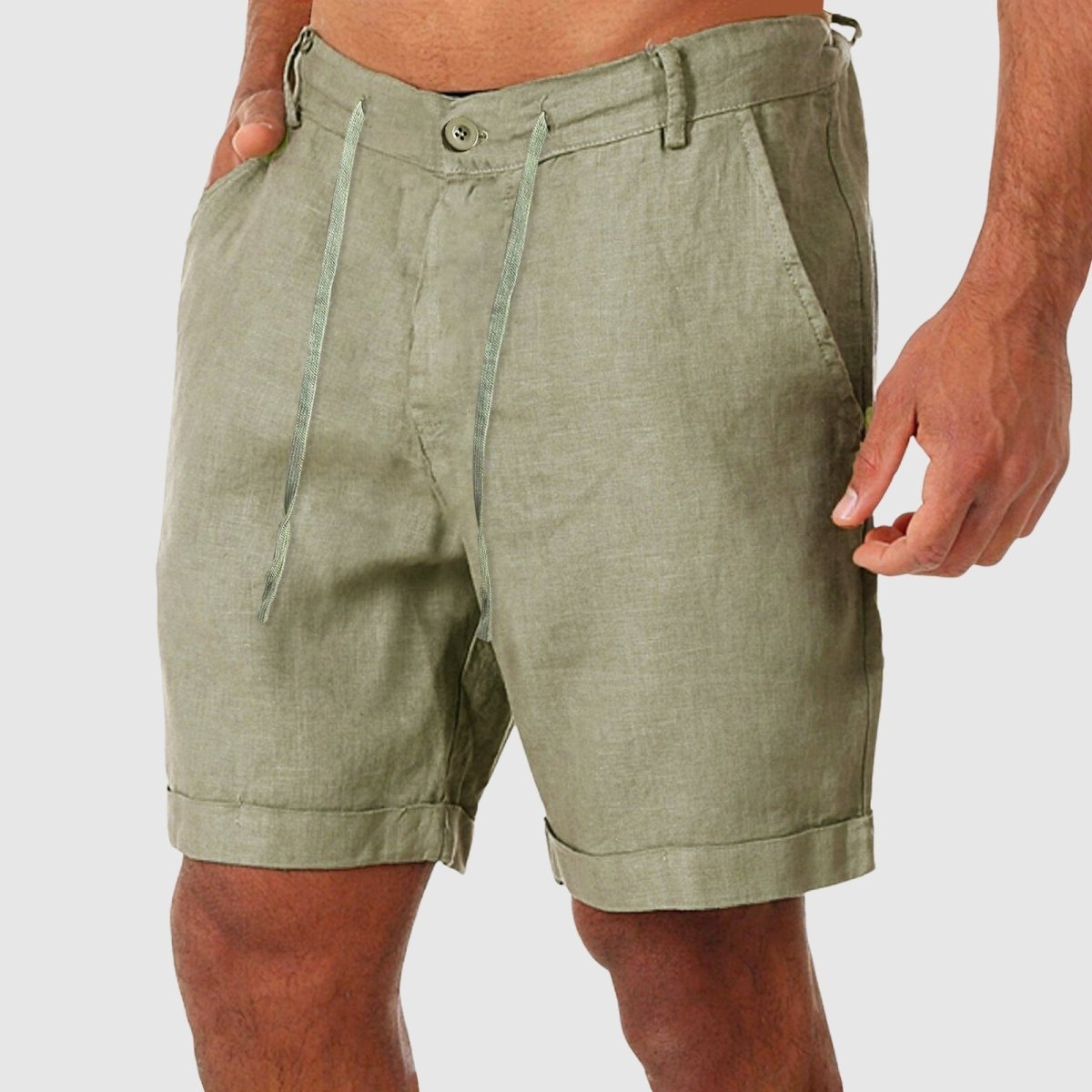 Jack Washington Linen Liberator Shorts - Infinityloyal