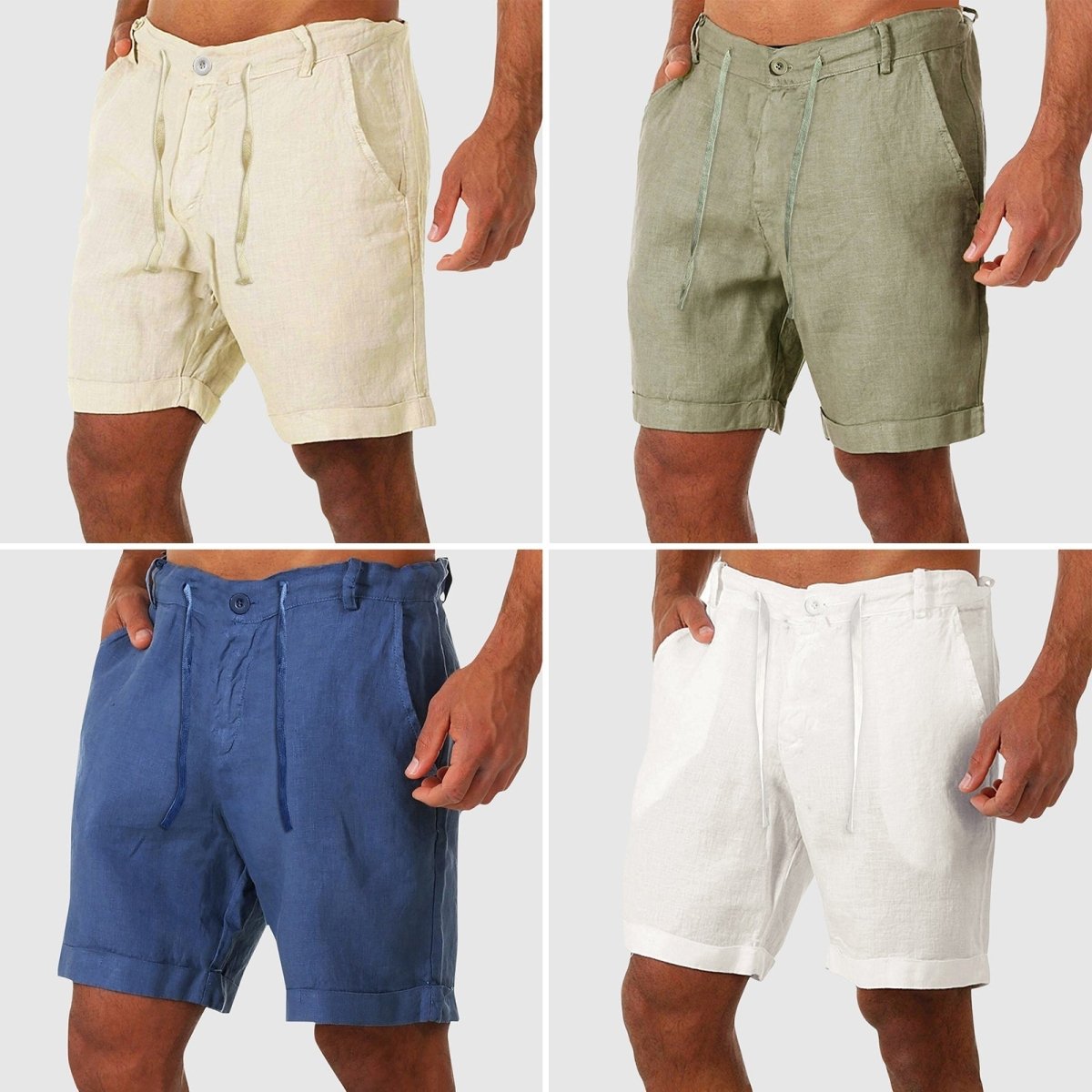 Jack Washington Linen Liberator Shorts - Infinityloyal