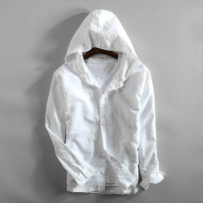 Jack Washington Linen Spring Hoodie - Infinityloyal