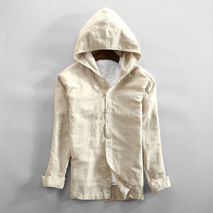 Jack Washington Linen Spring Hoodie - Infinityloyal