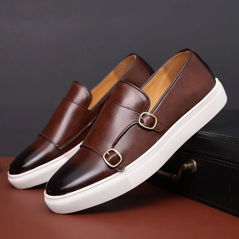Jack Washington London Leather Loafers - Infinityloyal