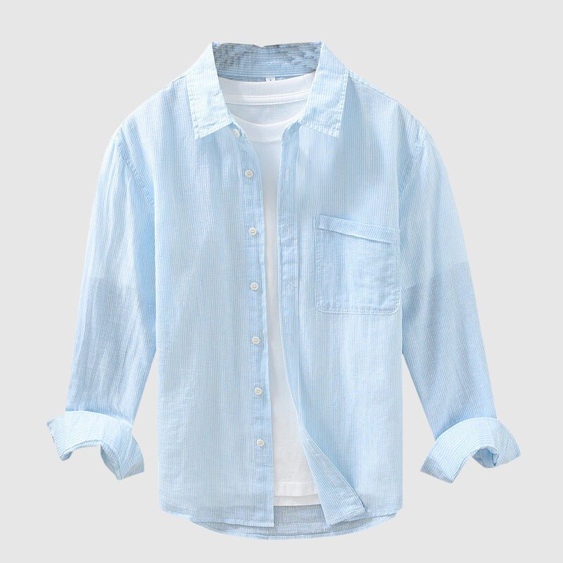Jack Washington Ocean Linen Shirt - Infinityloyal