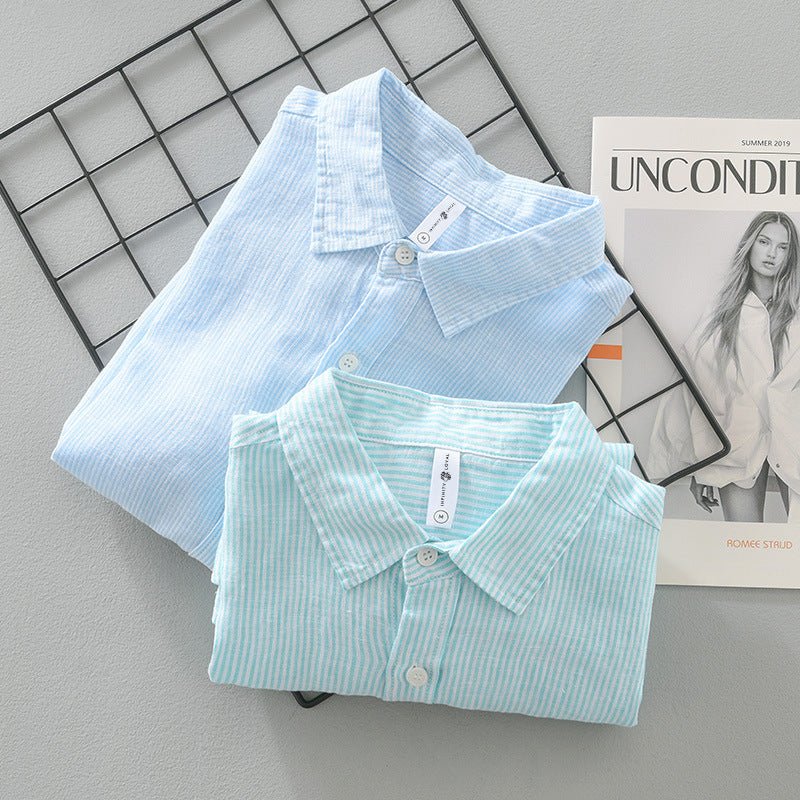 Jack Washington Ocean Linen Shirt - Infinityloyal