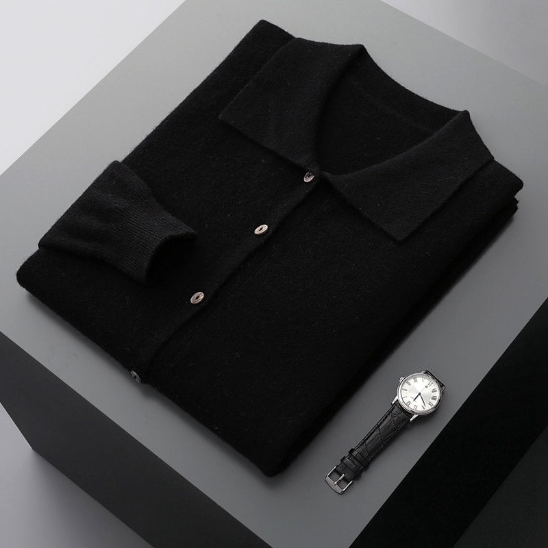 Jack Washington Premium Merino Wool Cardigan - Infinityloyal