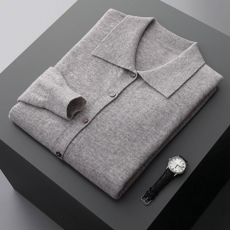 Jack Washington Premium Merino Wool Cardigan - Infinityloyal