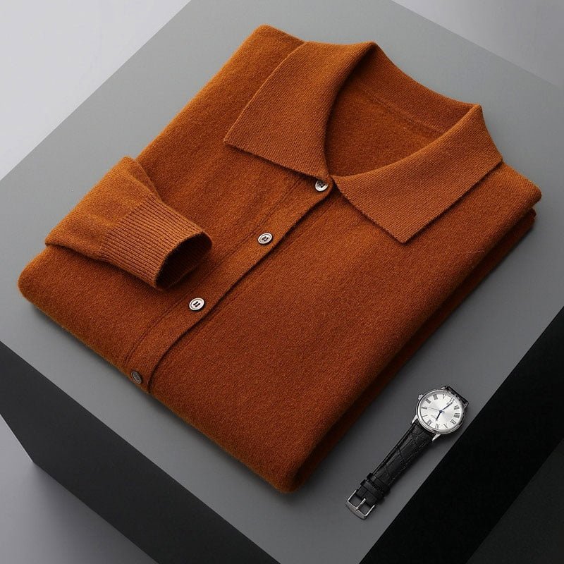 Jack Washington Premium Merino Wool Cardigan - Infinityloyal
