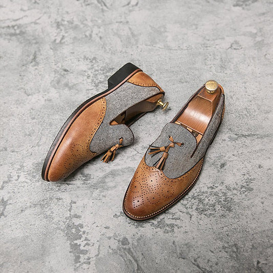 Jack Washington Retro Loafers - Infinityloyal