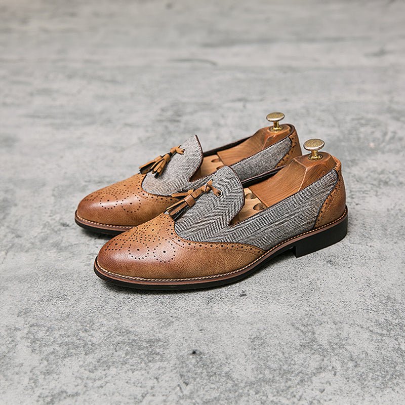 Jack Washington Retro Loafers - Infinityloyal