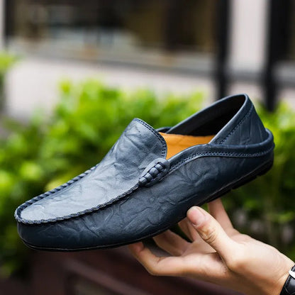 Jack Washington Rome Leather Loafers - Infinityloyal