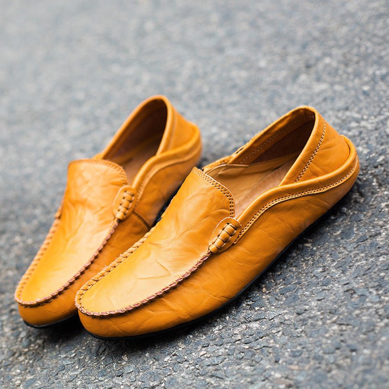 Jack Washington Rome Leather Loafers - Infinityloyal