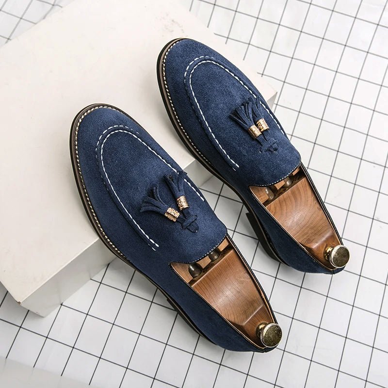 Jack Washington Sovereign Suede Loafers - Infinityloyal