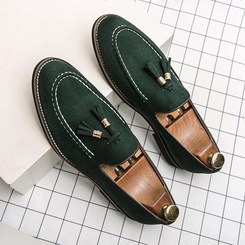 Jack Washington Sovereign Suede Loafers - Infinityloyal