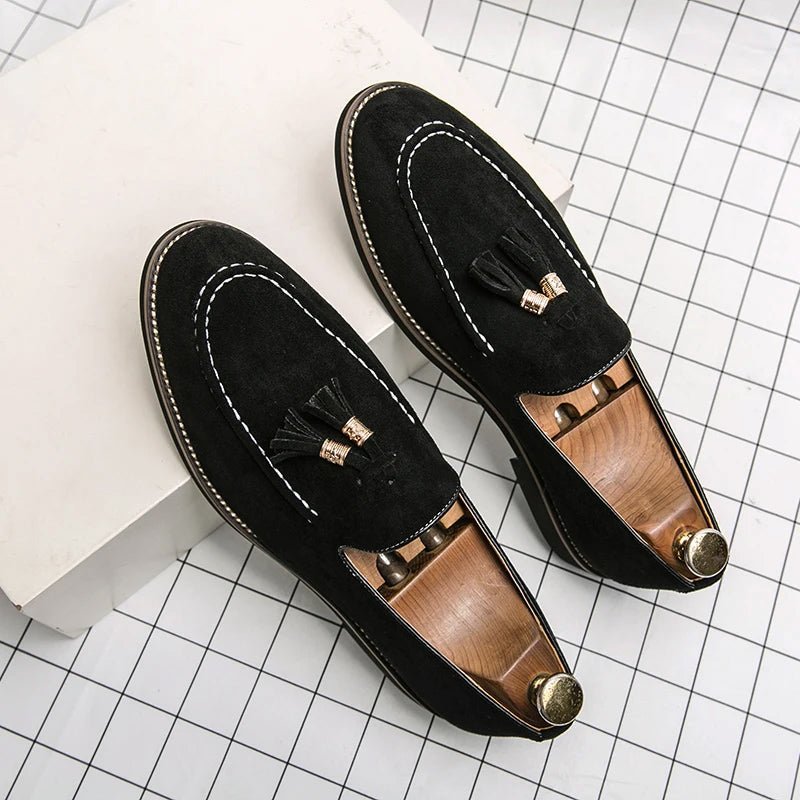 Jack Washington Sovereign Suede Loafers - Infinityloyal