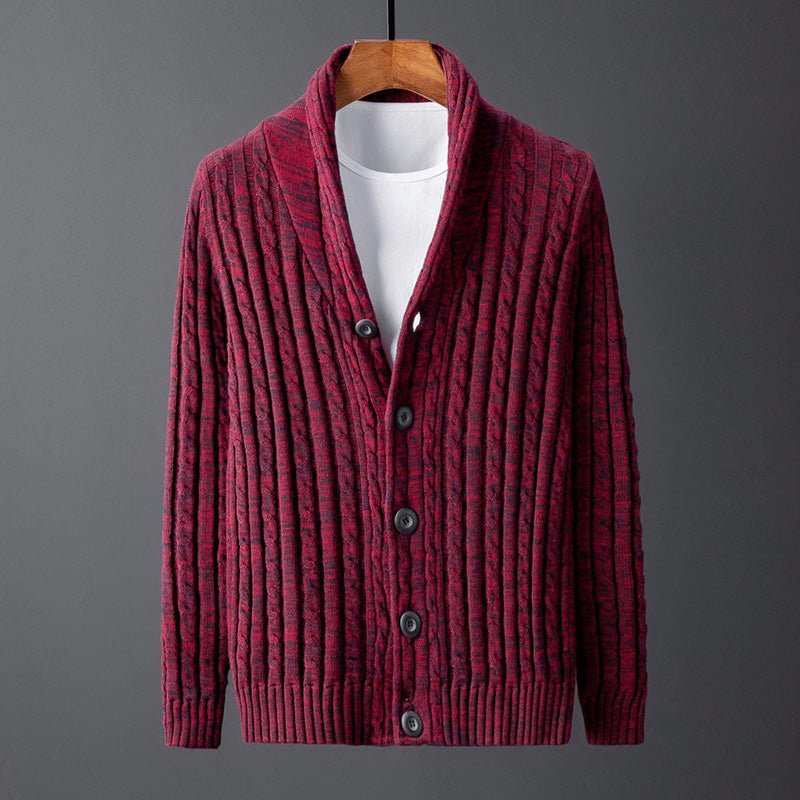 Jack Washington Striped Knitted Cardigan - Infinityloyal