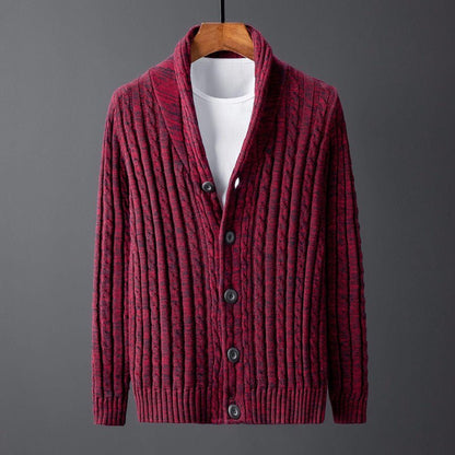 Jack Washington Striped Knitted Cardigan - Infinityloyal