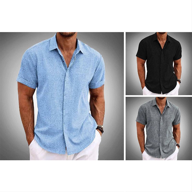 Jack Washington Tropical Linen Shirt - Infinityloyal