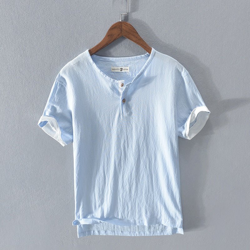 Jack Washington Vienna Linen T-Shirt - Infinityloyal