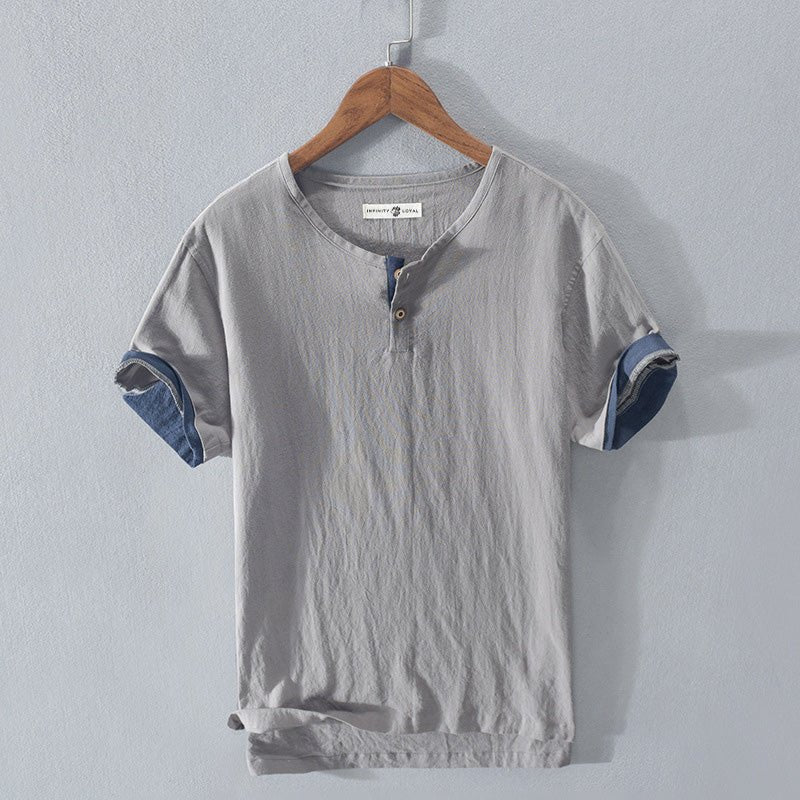 Jack Washington Vienna Linen T-Shirt - Infinityloyal