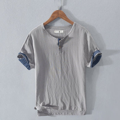 Jack Washington Vienna Linen T-Shirt - Infinityloyal