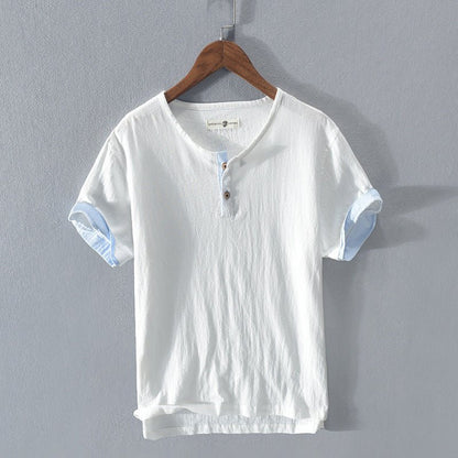 Jack Washington Vienna Linen T-Shirt - Infinityloyal