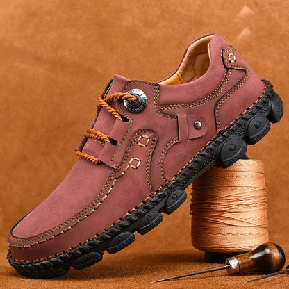Jack Washington Wanderer Leather Shoes - Infinityloyal