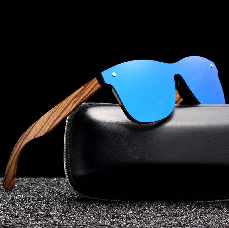 Jack Washington Zebrano Sunglasses - Infinityloyal