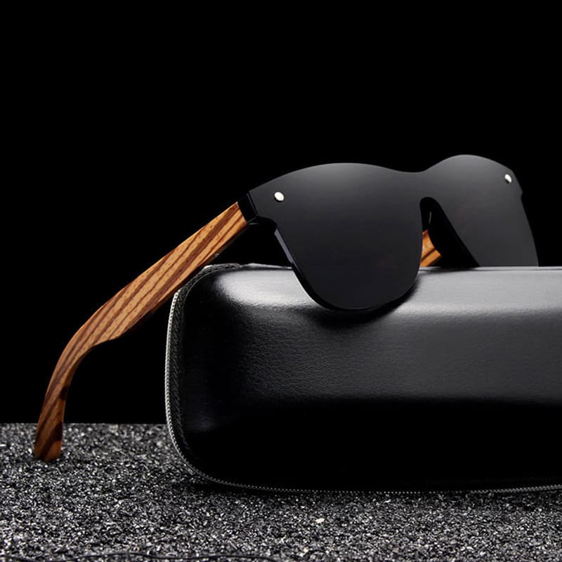 Jack Washington Zebrano Sunglasses - Infinityloyal