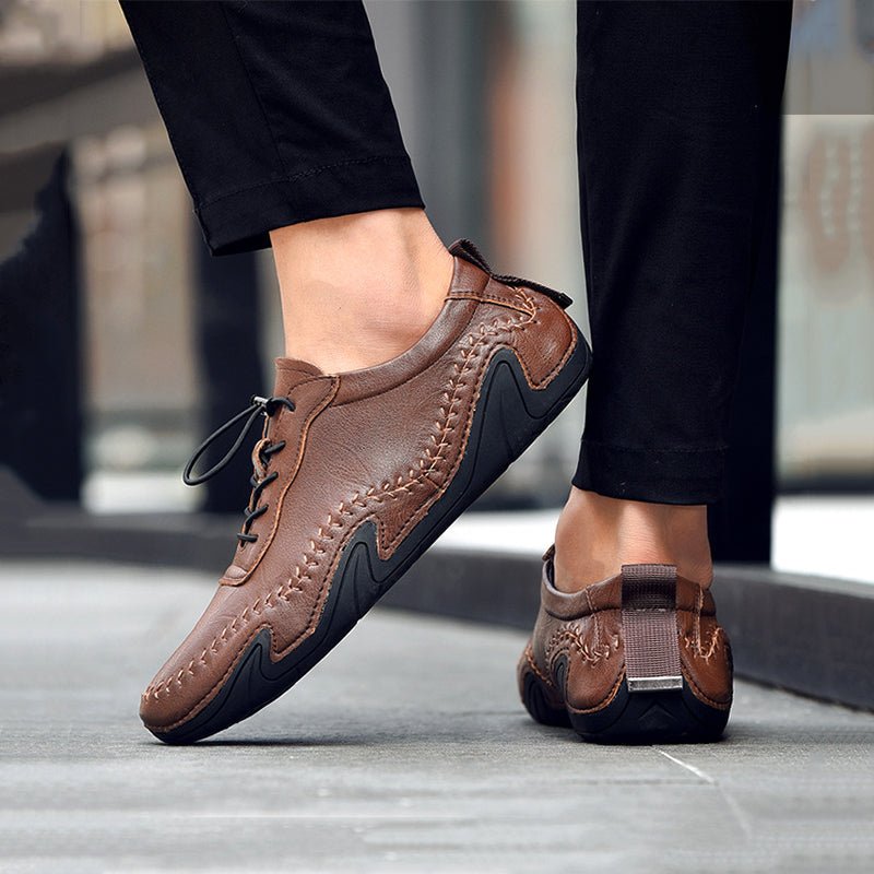 James Genuine Leather Shoes - Infinityloyal