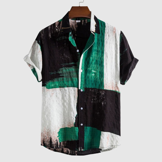 James Scott Bari Mirage Linen Shirt - Infinityloyal