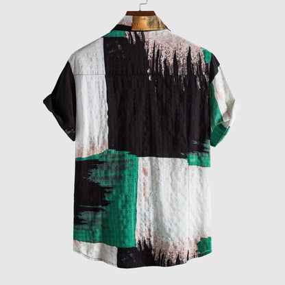 James Scott Bari Mirage Linen Shirt - Infinityloyal