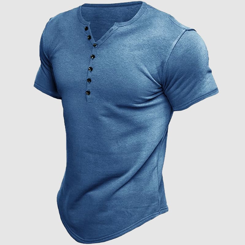 James Scott Boss Henley T-Shirt - Infinityloyal