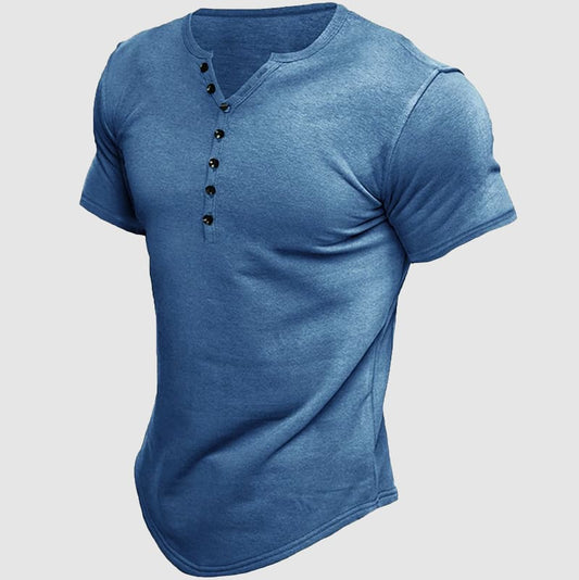 James Scott Boss Henley T-Shirt - Infinityloyal