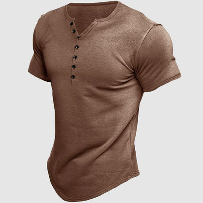 James Scott Boss Henley T-Shirt - Infinityloyal