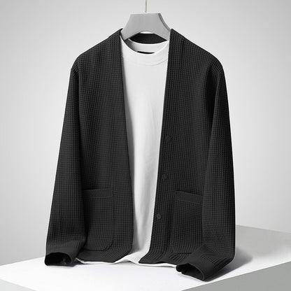 James Scott Brussels Texture Cardigan - Infinityloyal