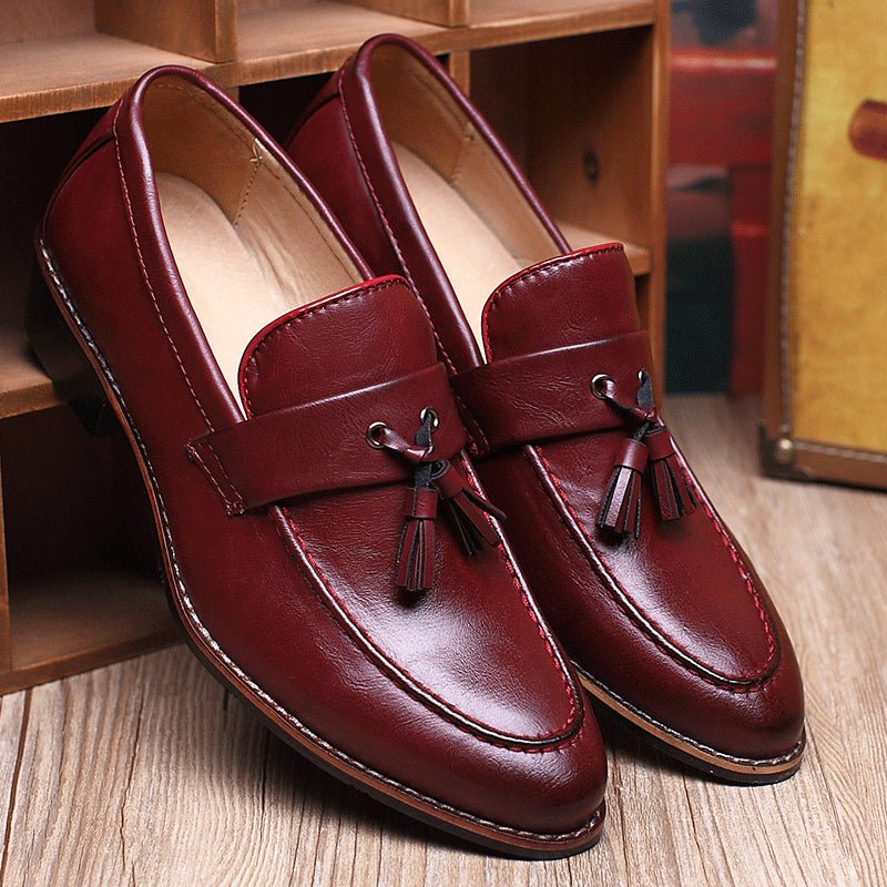 James Scott Classy Tassel Loafers - Infinityloyal