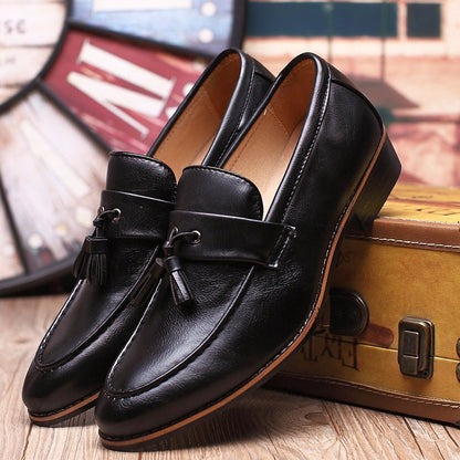 James Scott Classy Tassel Loafers - Infinityloyal
