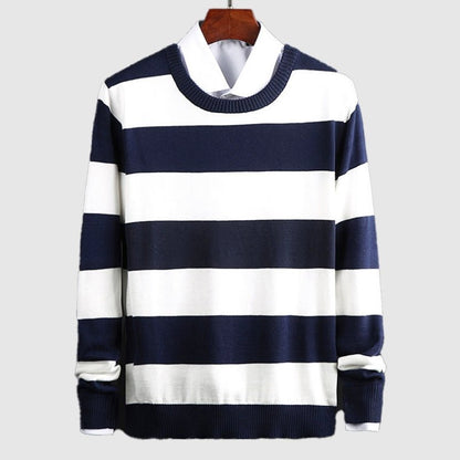 James Scott Essential Striped Sweater - Infinityloyal