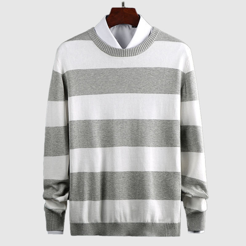 James Scott Essential Striped Sweater - Infinityloyal