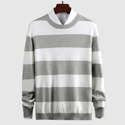 James Scott Essential Striped Sweater - Infinityloyal