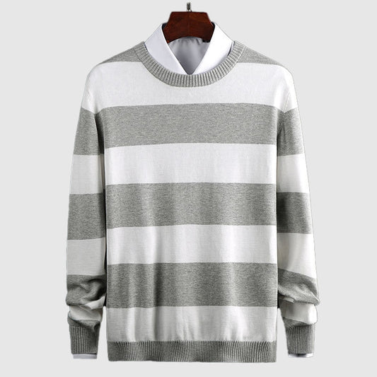 James Scott Essential Striped Sweater - Infinityloyal