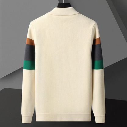 James Scott Jacquard Knitted Cardigan - Infinityloyal