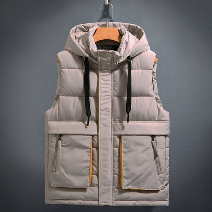 James Scott Sporty Hooded Vest - Infinityloyal